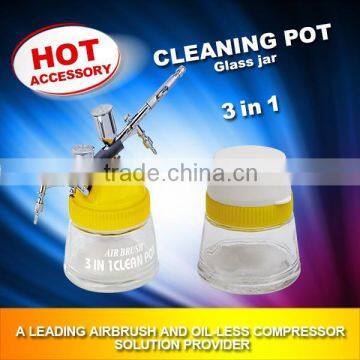 Airbrush Accessories Cleaning Pot BD-777