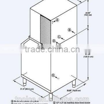 Promotional High Output Stainless Steel Ice Machine for Sale photo-5