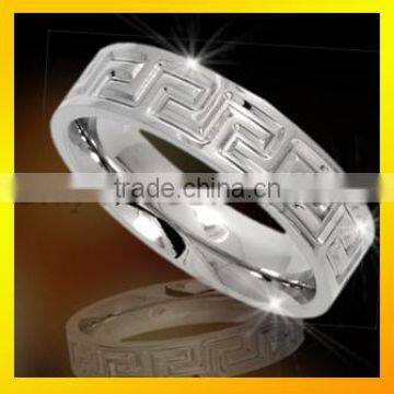 Stainless Steel Rings Laser rings jewelry for men cheap rings