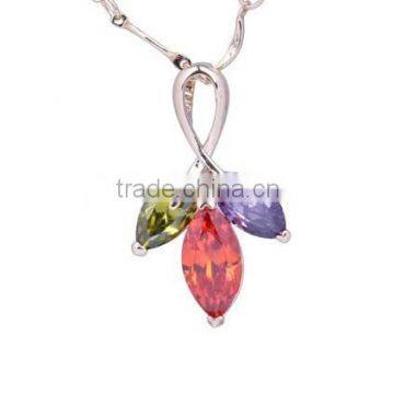 Cheap Manufacturer Wholesale Colorful Zircon Stone Pendant