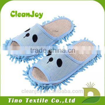 Household cleaning tool chenille indoor cleaning slippers