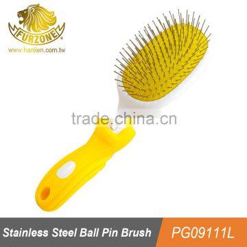 Stainless Steel Ball Pin Brush Pet Dog Grooming