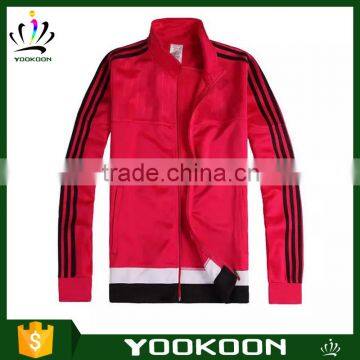 Juventus Red Soccer Jacket Ski clothing design men waterproof softshell jacket Sports Jacket wholesale