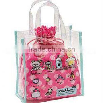 high grade transparent promotional gift bags