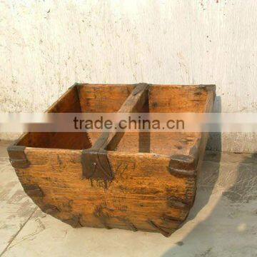 Chinese antique wooden storage box