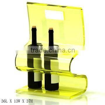 Wall-mounted Acrylic Wine Rack photo-2
