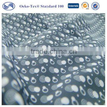 High quality nylon spandex printed plain fabric for swimwear