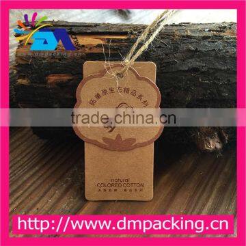 security kids paper hang tags for kids garment