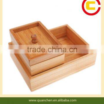 Hot Sale Bamboo Jewelry Storage Box