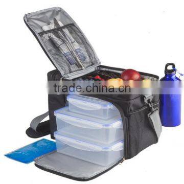 Meal Prep Bag with meal containers Full Meal Management System includes Portion Control meal management bag fitness meal bag