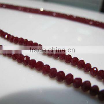 10mm Sales of color glass flat bead BZ008