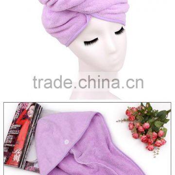 Factory OEM Hair Turban Absorbent Turban Toewl Microfiber Hairwrap photo-4