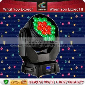 QUEEMBEAM-MINI 19 * 12.8 Watt RGBW Osram LED MINI Beam Wash Moving Head Light, small but wonderful in China