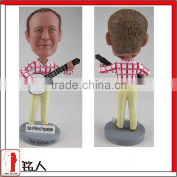 custom your bobble head by 100% handmade guitar guy