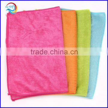 2015 light color microfiber dishcloth and kitchen towels