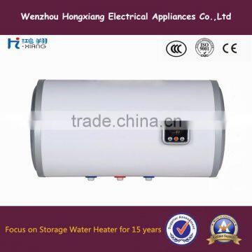 40L to 100L Round Horizontal Type Electric Hot Water Heater For Shower