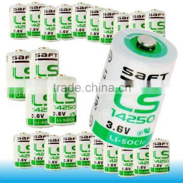 25PCS SAFT LS14250 1/2 AA Size 3.6V 1200 mAh Li-SOCl2 Lithium-Thionyl Chloride