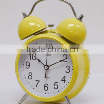 5" Twin Bell Alarm Clock, Quartz Analog Table Alarm Clock, Desk Alarm Clock photo-2