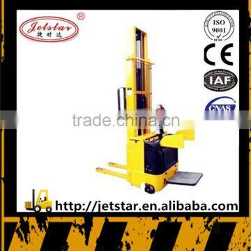 austomatic electric self lift stacker with footboard