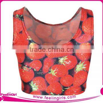 Customized Sport Cheerleading Uniform Crop Tops for Girls photo-4