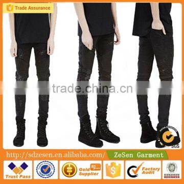 OEM Service China Summer Breathable Washed Jeans For Men