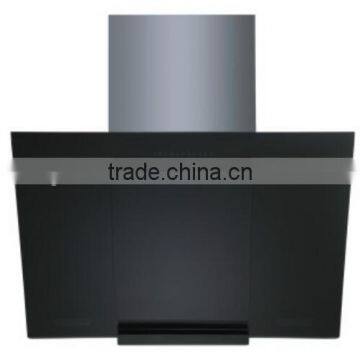 Full Black Wall Mounted 90cm Cooker Hood with High Suction