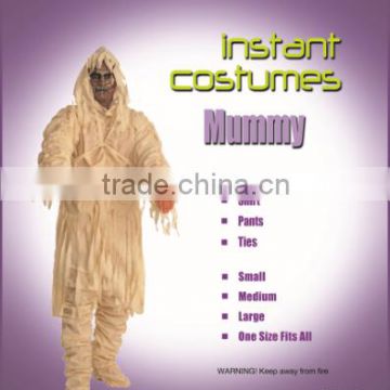 Wholesale scary fancy party dress Mummy costume instant costume