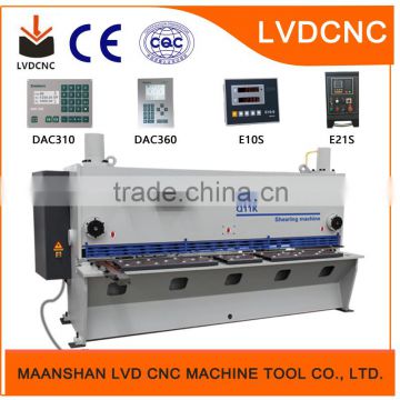 QC11K/Y 6mm 6000mm Guillotine Shearing Machine in Metal Cutting Machine in Good Quality