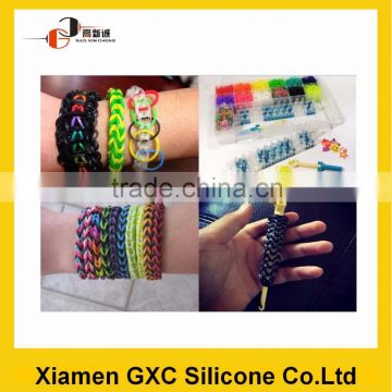 Wholesale Charm Custom Super Elastic Silicone Rubber Bands