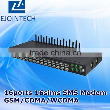 Ejoin 16 channel multi port gsm modem sms modem gateway