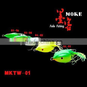 60MM Popular Color Soft Plastic Frog Lure photo-2