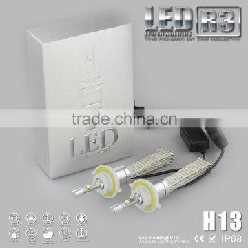 Guangzhou Hot sale A pair 80w 9600 lumen car led headlight H13 separated driver led headlight