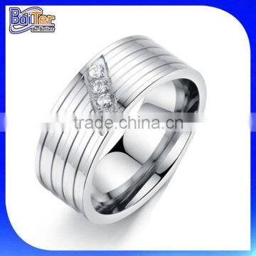 Hot 925 Sterling Silver Young Boy Ring Fake Diamond Ring For Boys