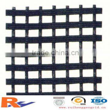 Factory,25.4mmx25.4mm, PVC Coating warp knitted Polyester Geogrid