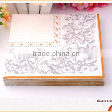Printed Beautiful Napkin Soft Virgin Wood Pulp Paper 2ply New Design photo-3