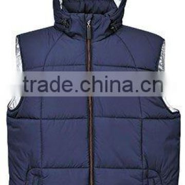 Vest with hood