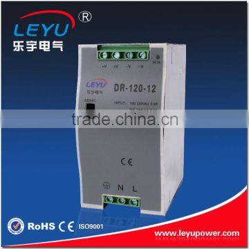 CE RoHS Approved 120w for LED strip industrial 12v din rail power supply DR-120-12 single output power supply