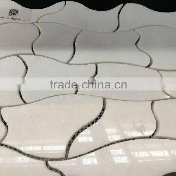 special design carrara marble stone mosaic tiles