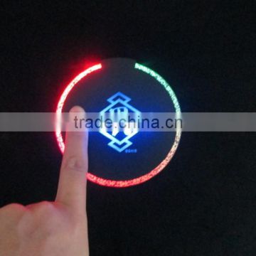 led light ABS coaster manufacturer