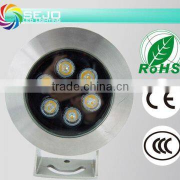 6W LED Pool Light 304 Stainless Steel IP68