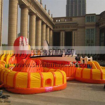 giant inflatable children playground