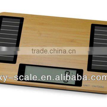 solar bamboo kitchen diet food scale new design