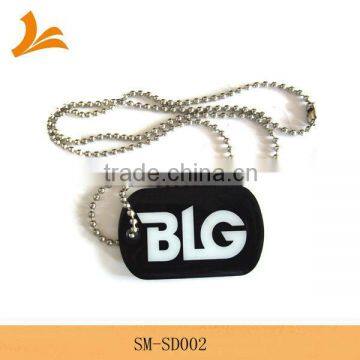 SM-SD002 Aluminum Promotional Silk Screen Dog Tag