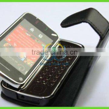 plain mobile phone leather cases for nokia