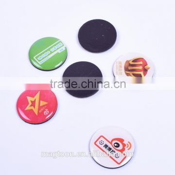 Promotional Butterfly Customized Round Shape Epoxy Resin Fridge Magent