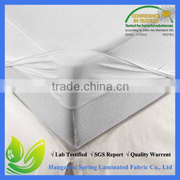 Waterproof deep pocket Breathable bed bug mattress cover queen