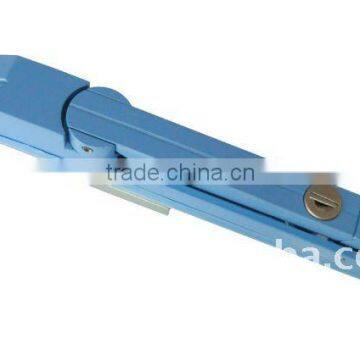 cabinet control handle rod lock