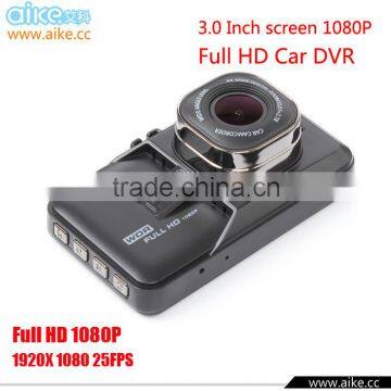 2016 Newest 3" Car DVR Full HD 1080P Metal Housing Car Dash DVR Camera Cam Register Parking Guard G-sensor