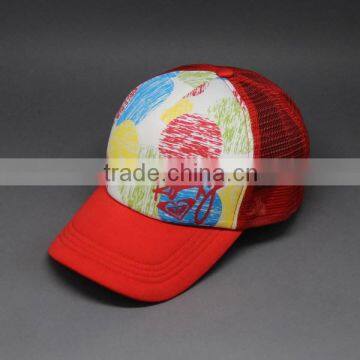 DESIGN YOUR OWN PRINTING FOAM MESH 5 PANEL TRUCKER HATS