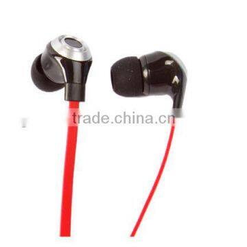 fashional flat wire earphone for MP3 earbuds